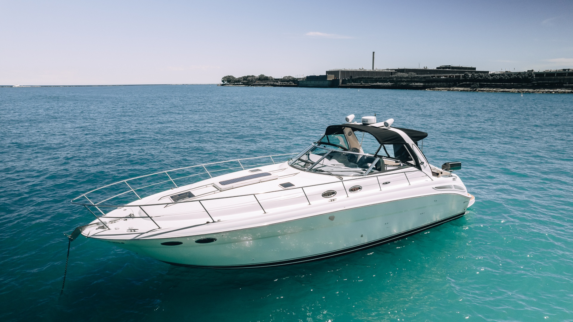 Soulshine profile on Lake Michigan with Chicago shoreline